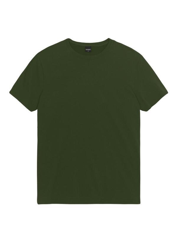 Camiseta Masculina em Malha Verde