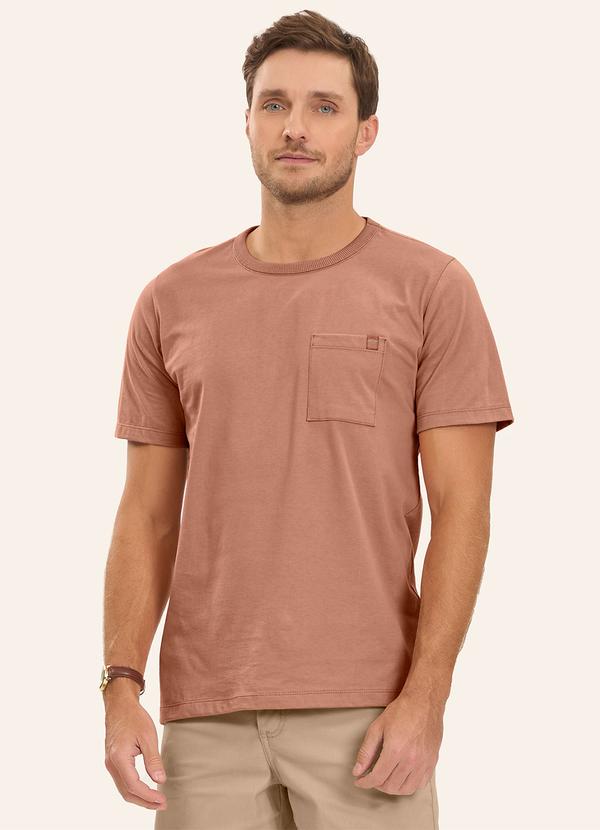 Camiseta Masculina Marrom