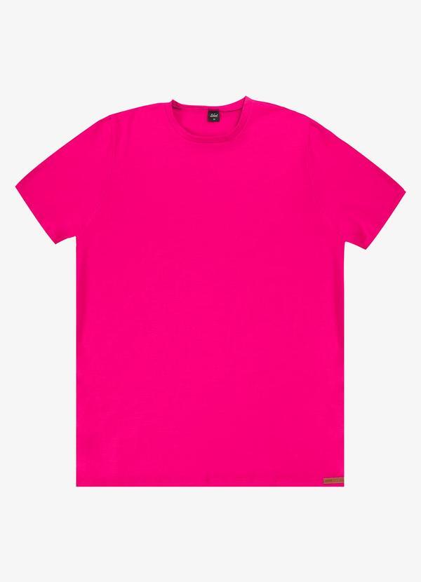Vista 2 Camiseta Masculina Rosa Select Select