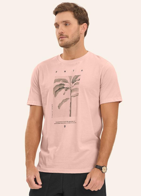 Camiseta Masculina Rosa