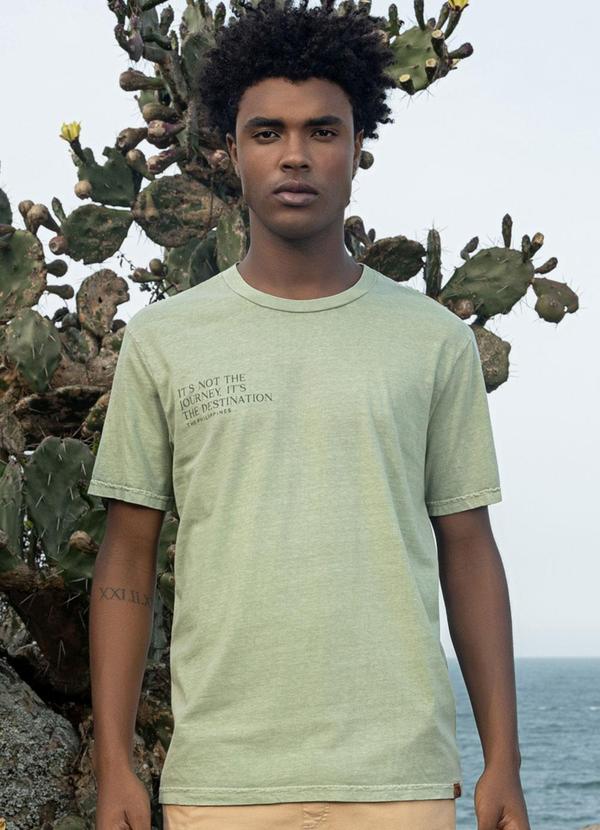 Camiseta Masculina Verde