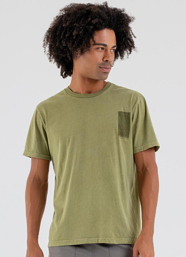 Camiseta Masculina Verde