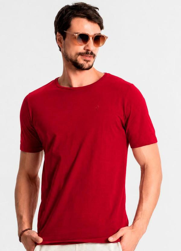 Camiseta Masculina Vermelho