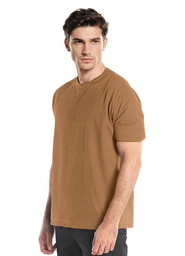 Camiseta Over Marrom