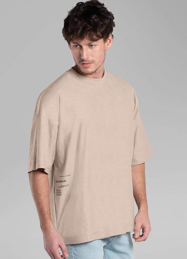 Camiseta Overshape Cinza