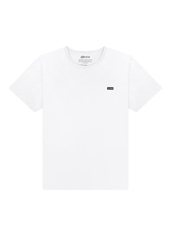Camiseta Plus Size em Meia Malha Branco