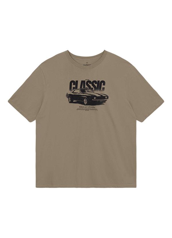 Camiseta Regular Classic Taupe