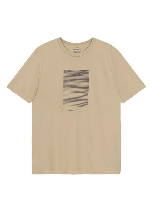 Camiseta Regular Open Beyond The Sand Areia