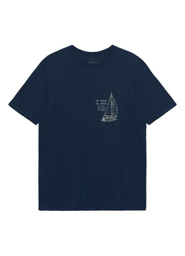 Camiseta Regular Sail Beyond The Azul Marinho