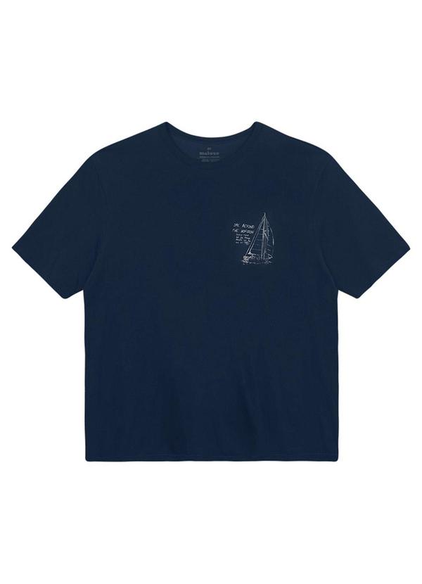 Camiseta Regular Sail Beyond The Azul Marinho