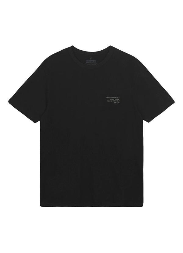 Camiseta Regular Urban Style Preto