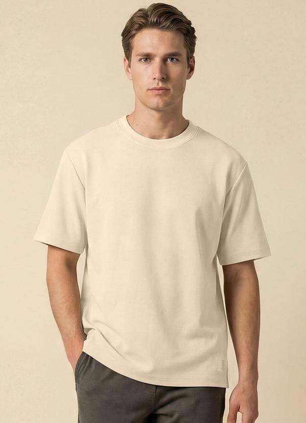 Camiseta Relaxed Bege