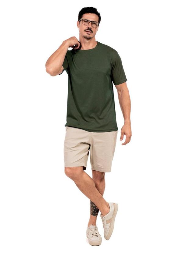 Camiseta Ribana Masculina Verde