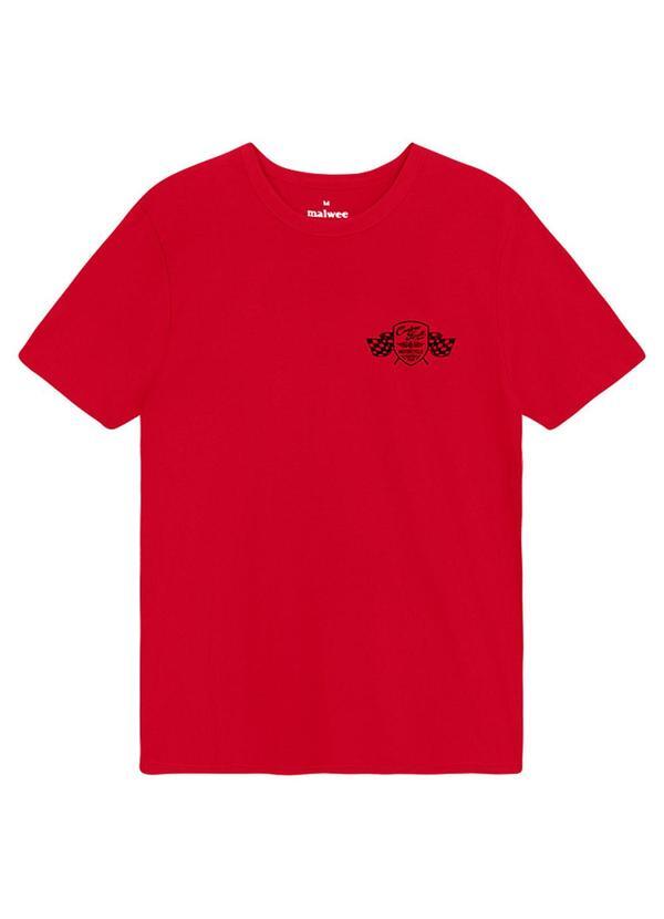 Camiseta Slim Speed Vermelho