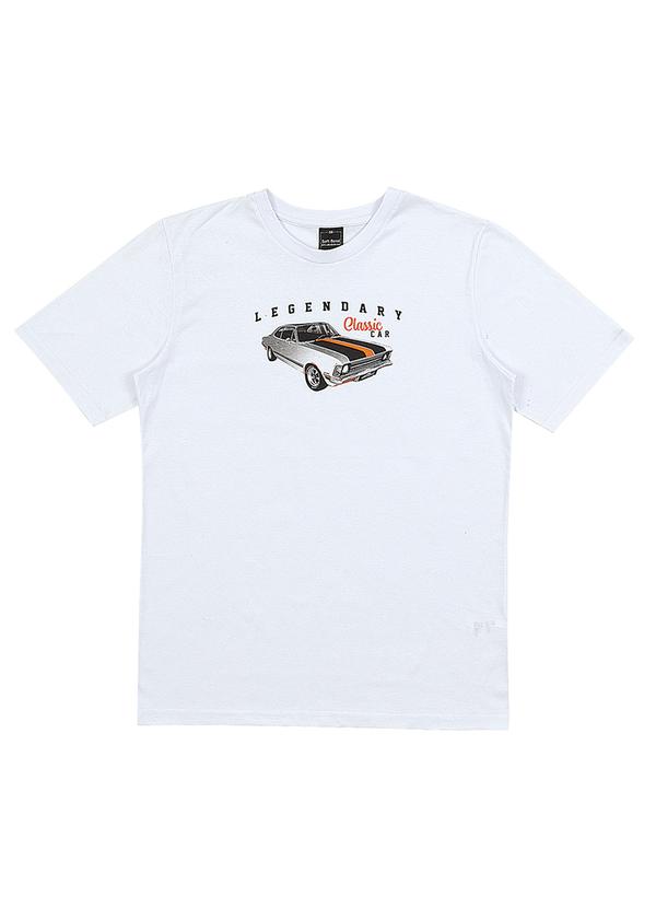 Camiseta Teen Unissex Branco