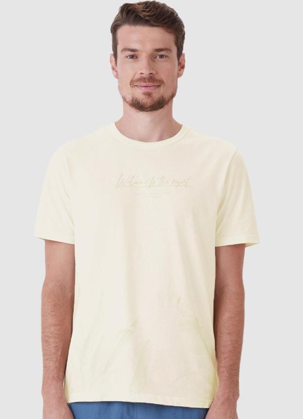Camiseta Welcome To The Resort Off White