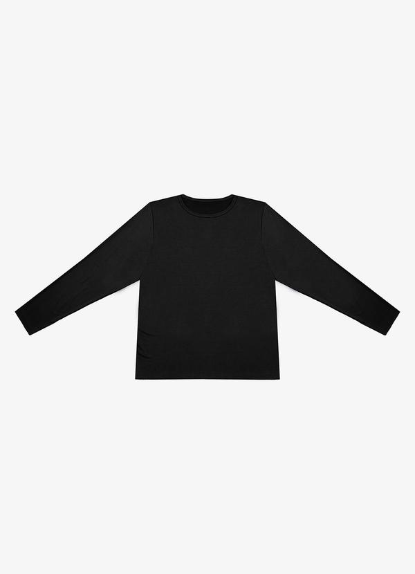 Vista 2 Blusa Térmica Masculina Proteção Uv Preto Select Select
