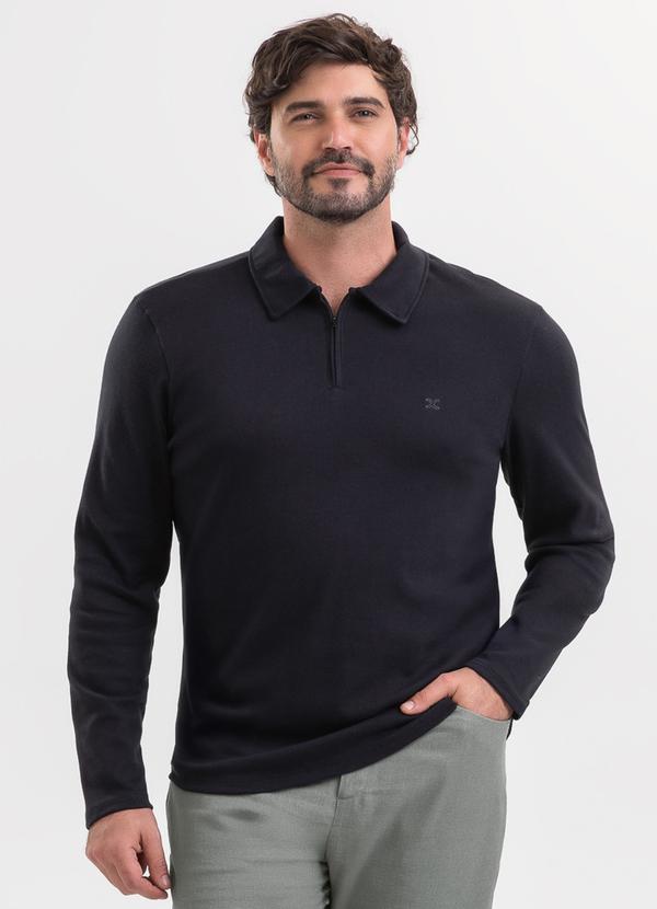 Camiseta em Algodão Preto