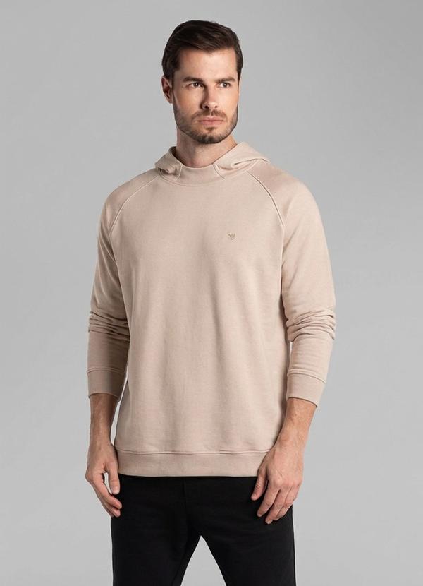 Camiseta Manga Longa com Capuz Cinza