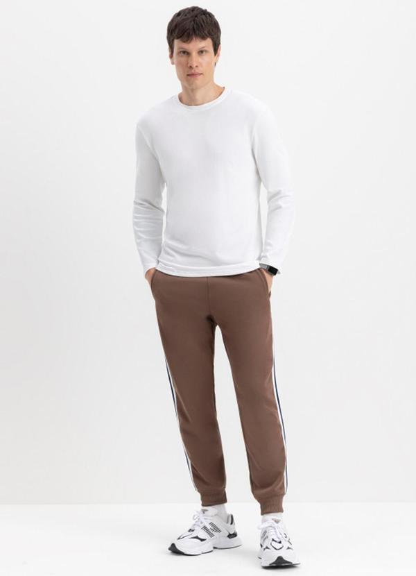 Camiseta Masculina em Malha Branco