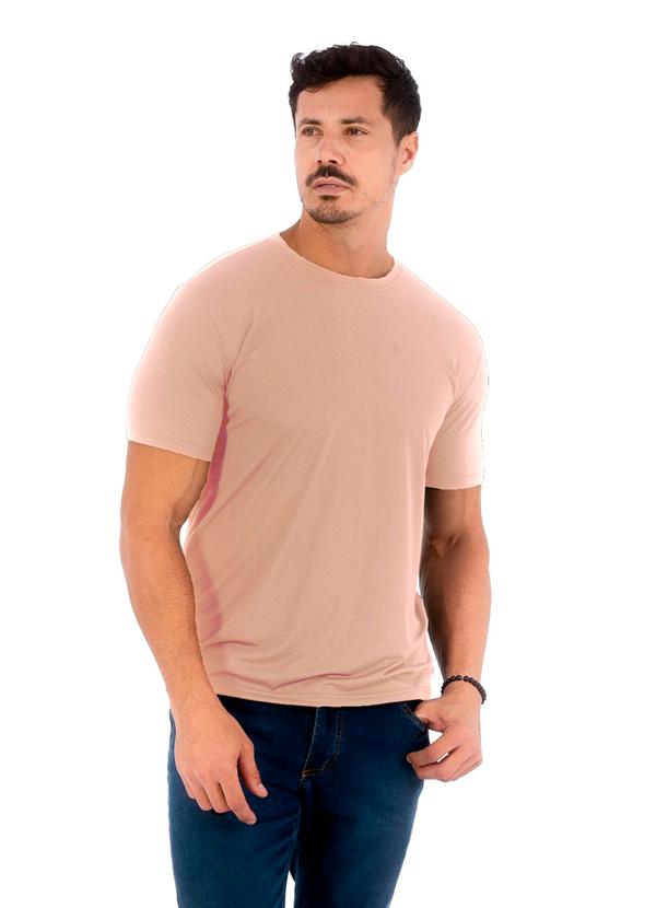 Vista 2 Camiseta Masculina em Poliamida Bege Decoy Decoy