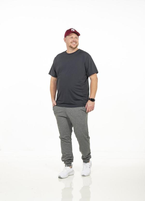 Camiseta Plus Size Masculina Preto