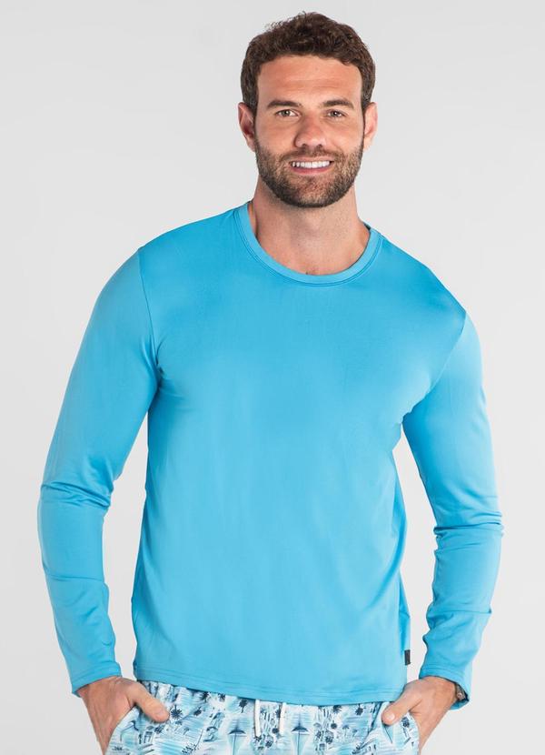 Camiseta Uv Dry Fps +50 Azul