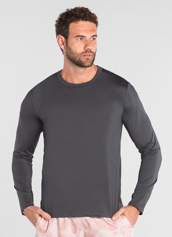 Camiseta Uv Dry Fps +50 Cinza
