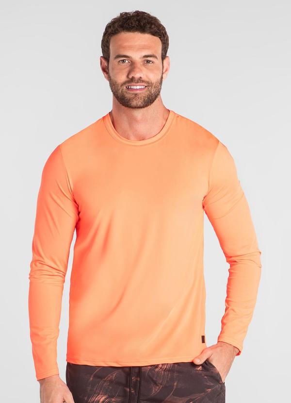Camiseta Uv Dry Fps +50 Laranja