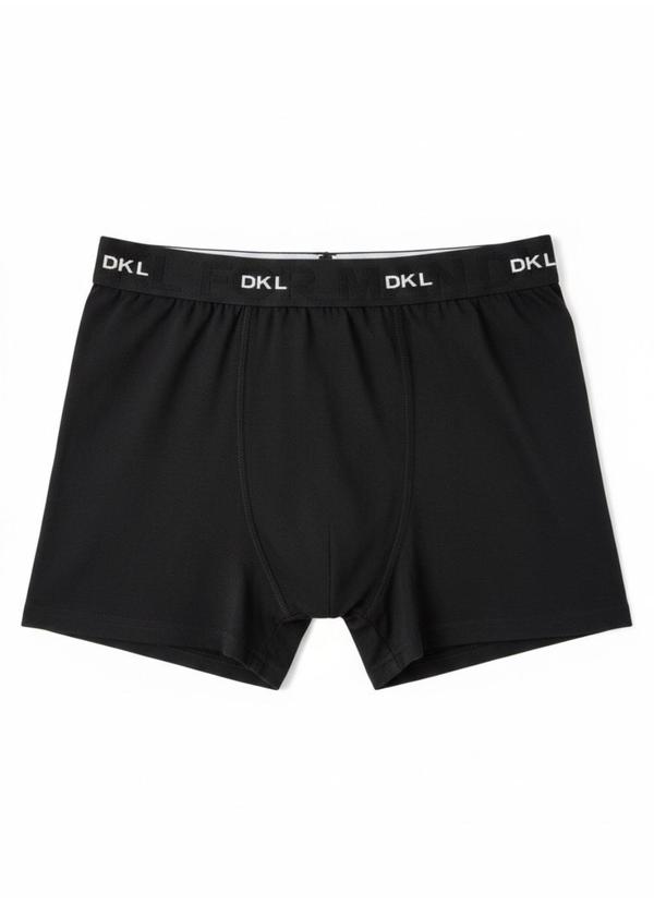 Cueca Boxer de Algodão Preto