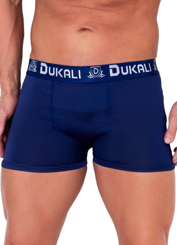 Cueca Boxer de Microfibra Azul