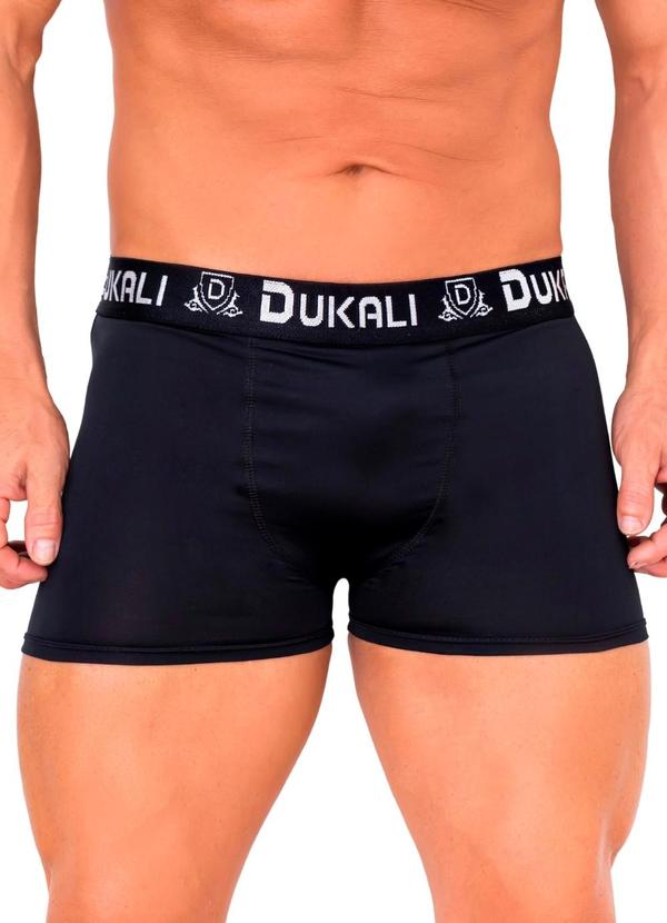 Cueca Boxer de Microfibra Preto