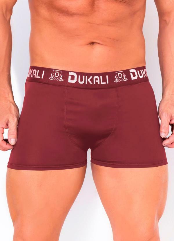Cueca Boxer de Microfibra Vermelho