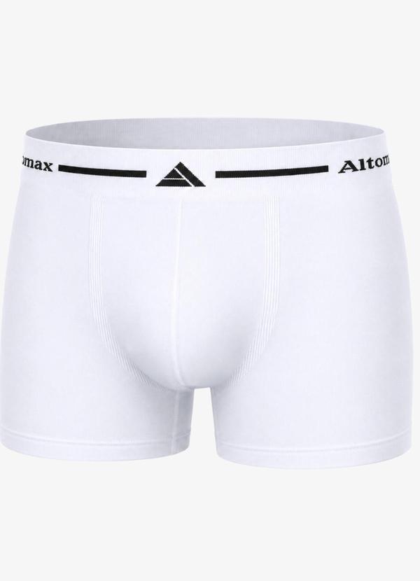 Cueca Boxer Lisa Microfibra Branco