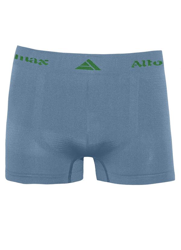 Cueca Boxer Lisa Microfibra Cinza