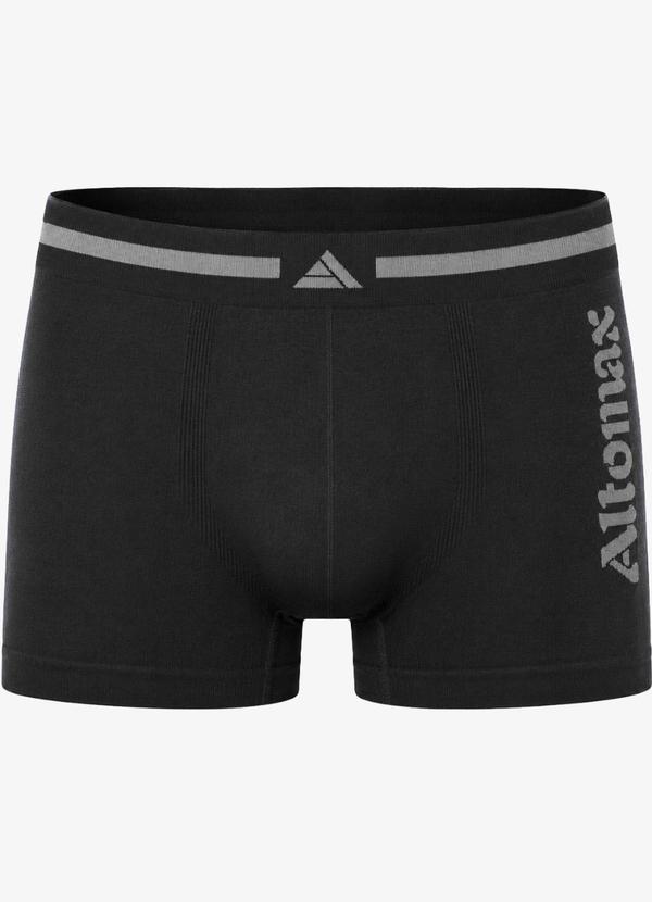 Cueca Boxer Lisa Microfibra Preto