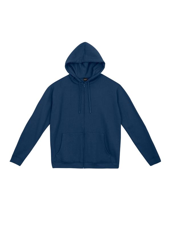 Jaqueta Masculina em Moletom Azul