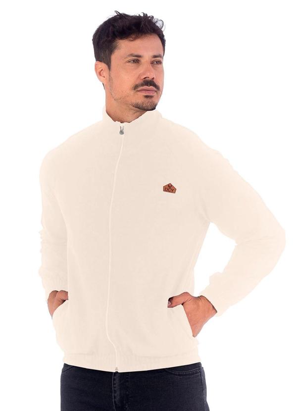 Vista 2 Jaqueta Masculina Manga Raglan Bege Decoy Decoy