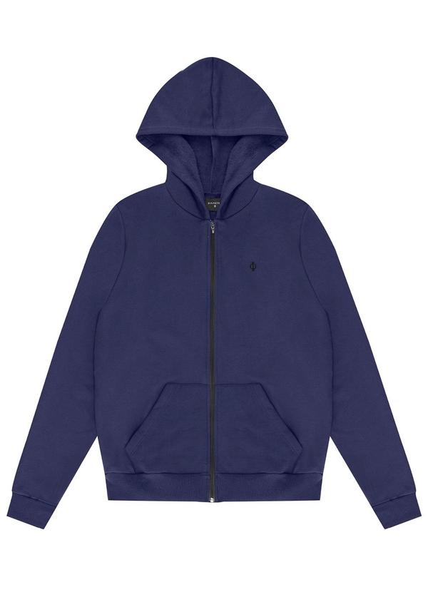 Jaqueta Masculina Moletom Premium Azul