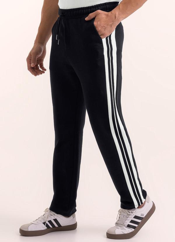 Calça em Moletom Preto