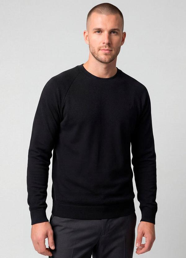 Blusão Masculino Malhão Maquinetado Preto