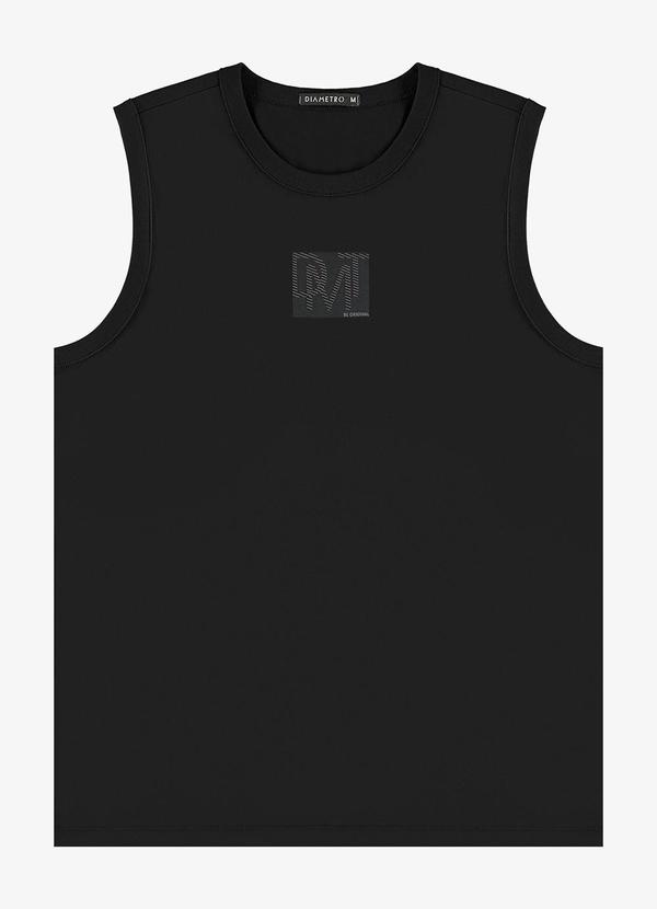 Machão Masculino em Meia Malha Preto
