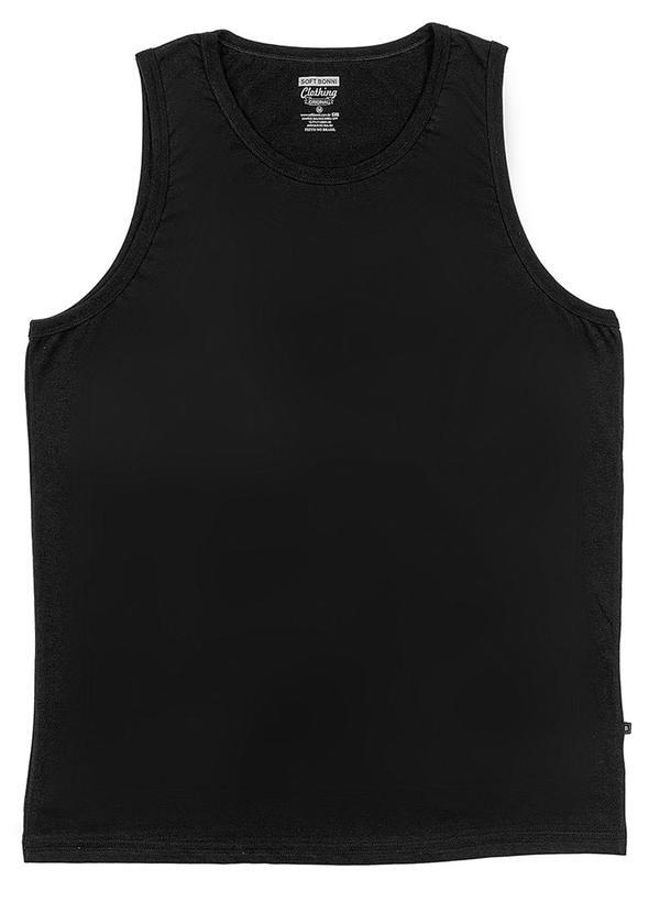 Regata Basica Adulto Preto