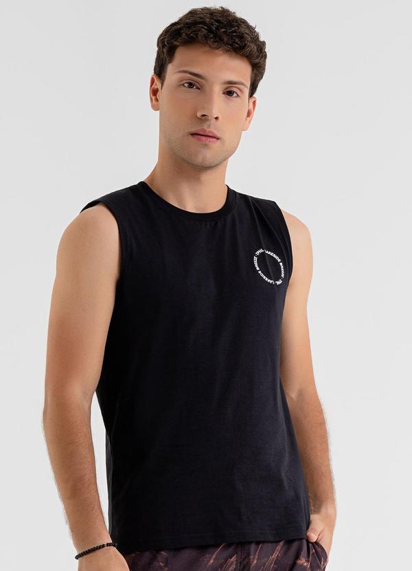 Vista 2 Regata Masculina Meia Malha Preto The Philippines The Philippines