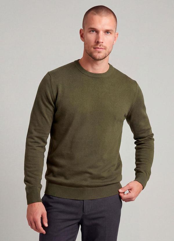Suéter Masculino Tricot Verde