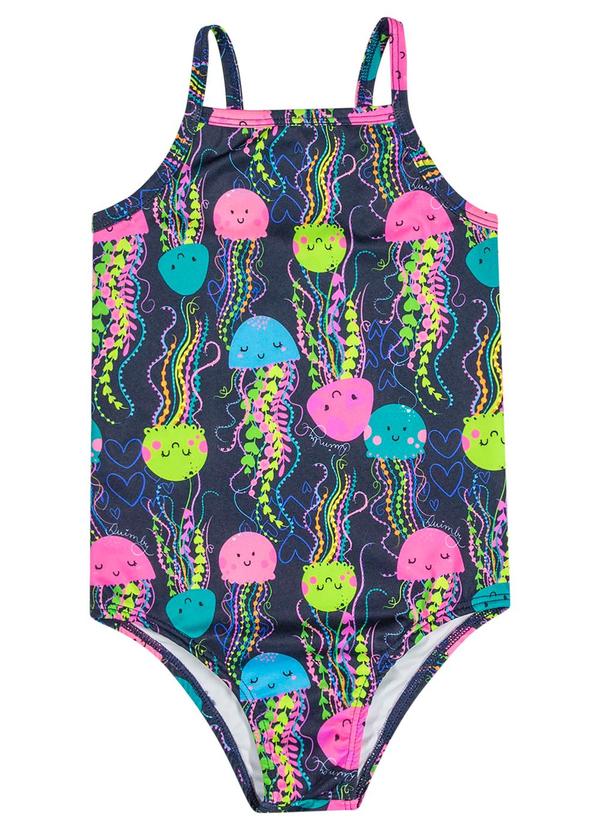 Maiô Marine Artistry Infantil Fps+50 Azul