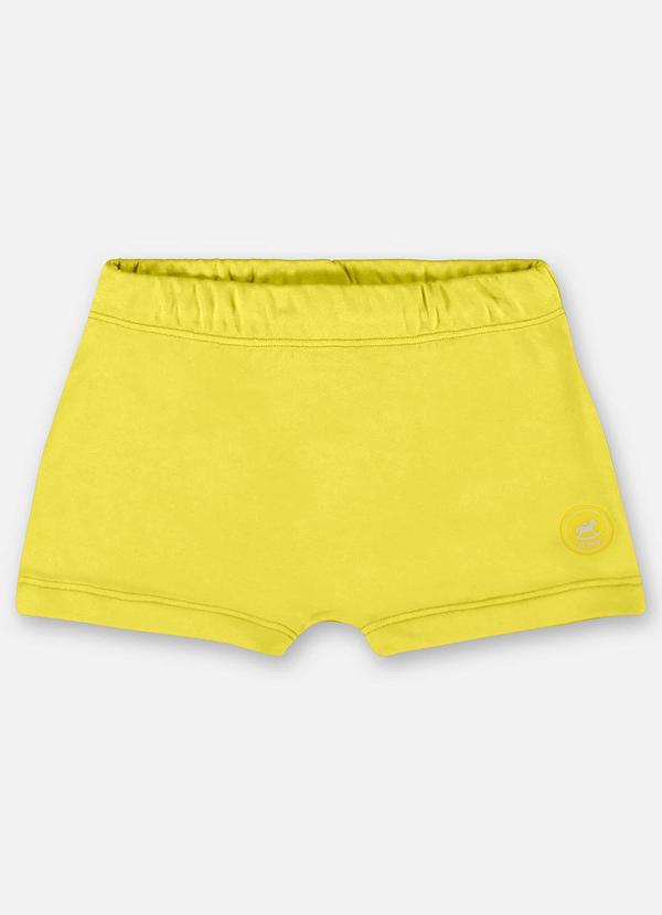 Vista 2 Sunga Boxer Infantil com Fps+50 Amarelo Up Baby Up Baby