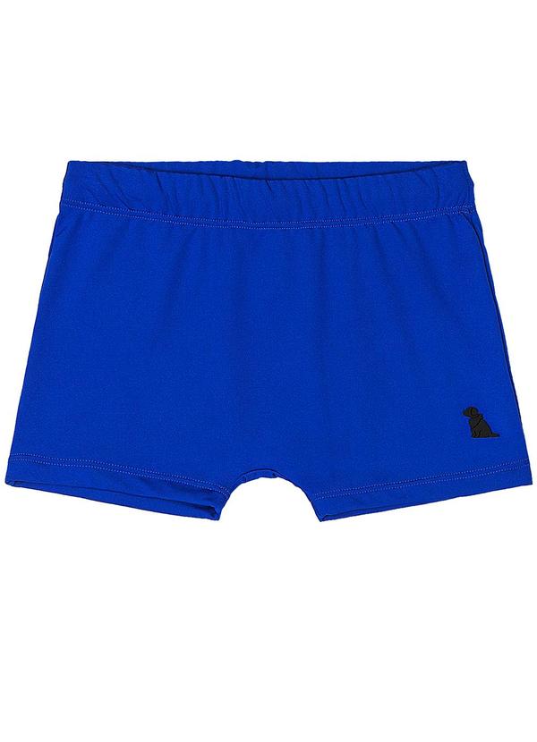 Sunga Boxer Infantil Fps +50 Uv Dry Azul