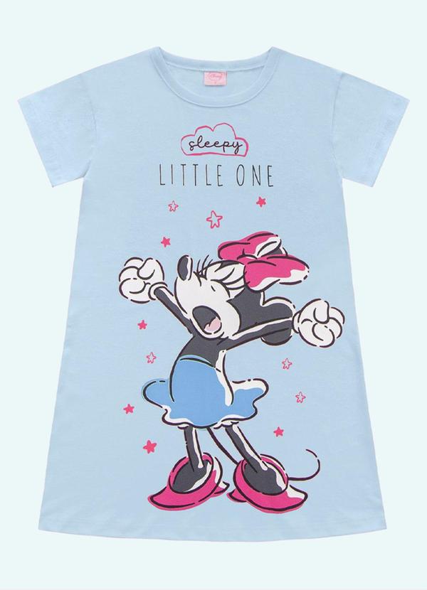 Vista 2 Camisola de Pijama Minnie Azul Fakini Kids Fakini Kids