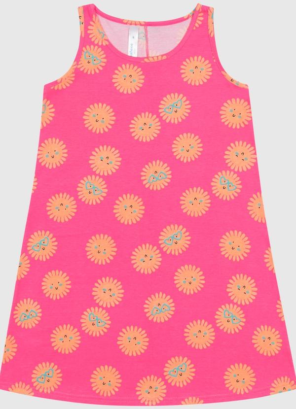 Vista 2 Camisola Estrelas em Malha Rosa Escuro Malwee Kids Malwee Kids